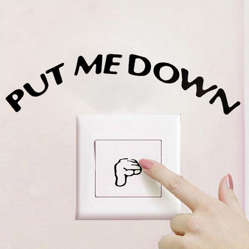 Put Me Down Sticker