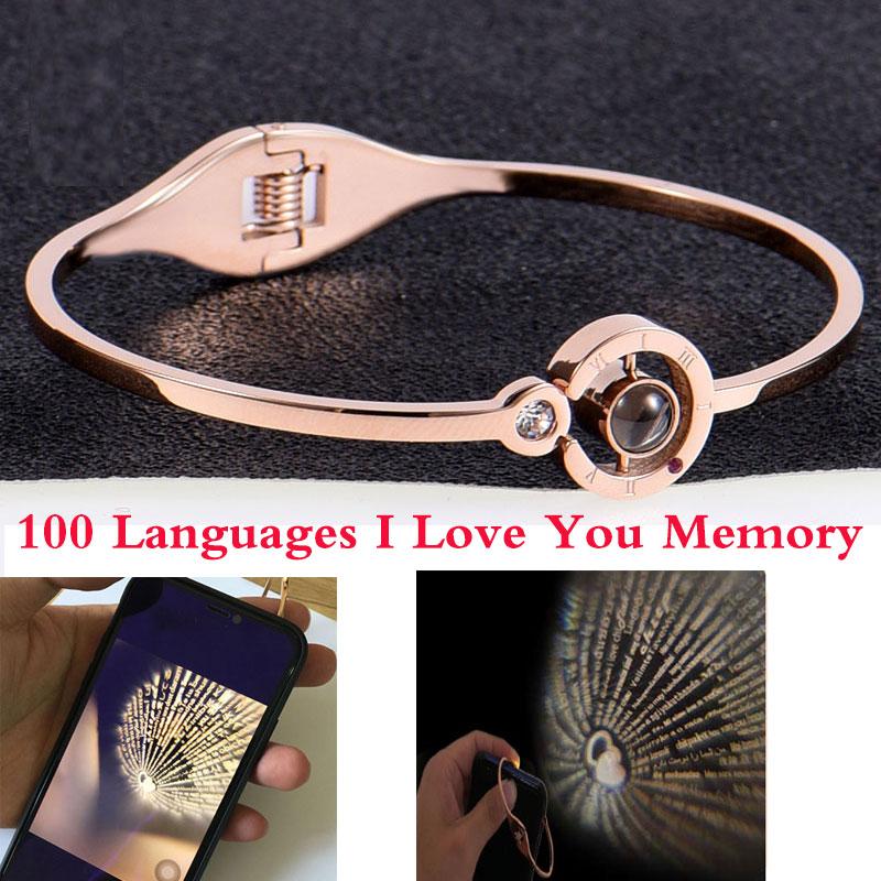 100 Languages Lover Bracelet