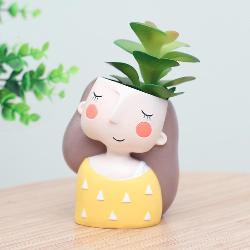 Flower Girl Plant Pot