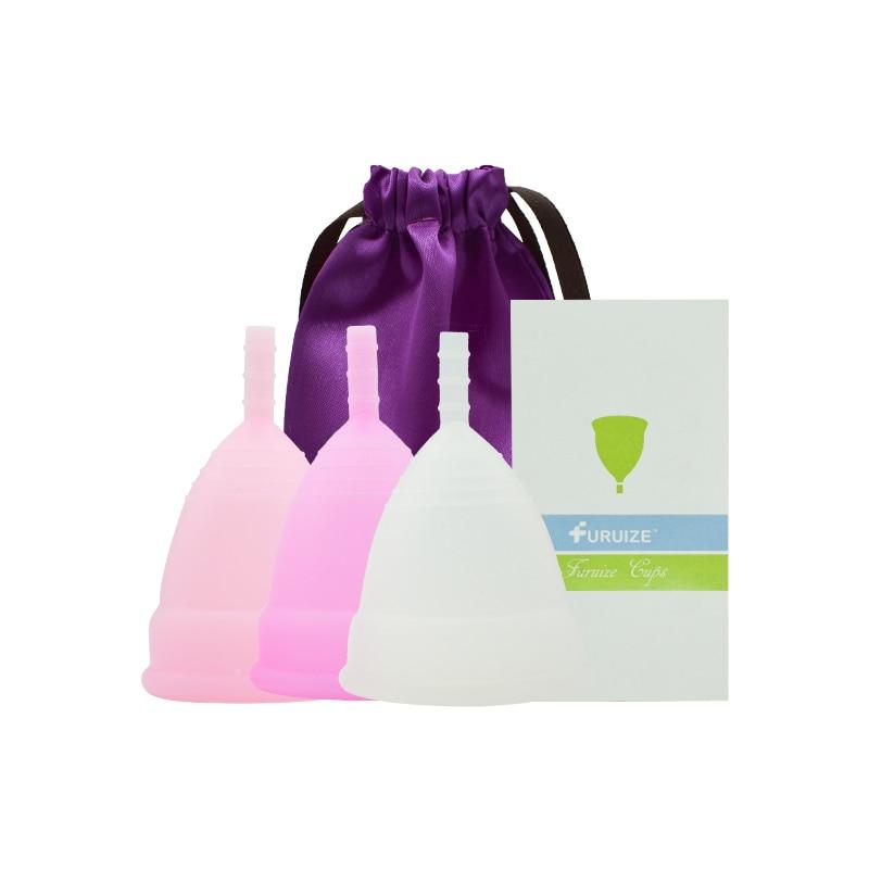 Beautique Menstrual Cup (2-pack, 100% Silicone)