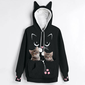 Kitty Pocket Hoodie