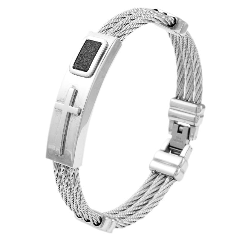 Premium Stainless Cross Bracelet