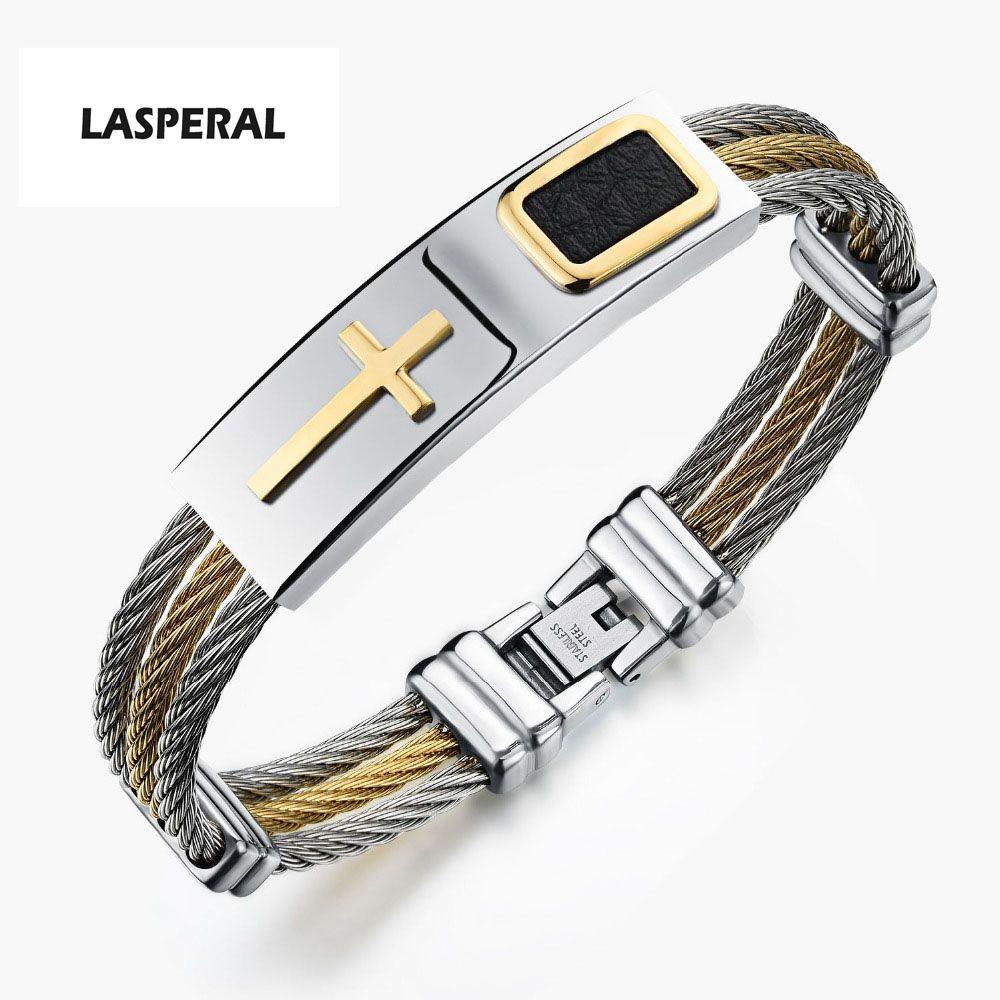 Premium Stainless Cross Bracelet