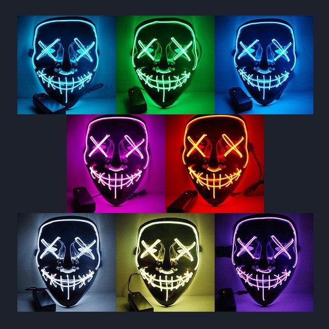 Spooky LED Mask