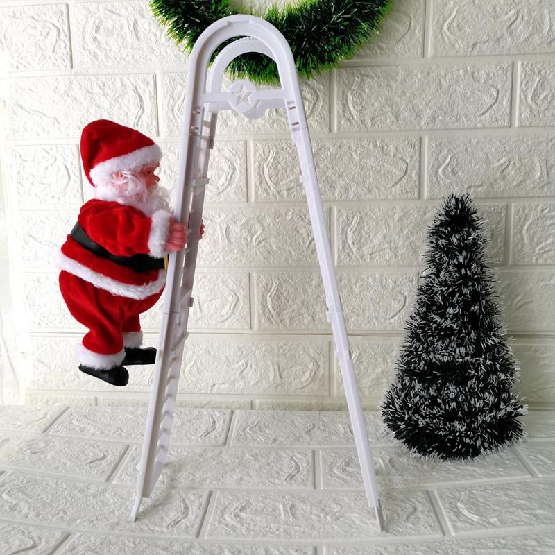 Climbing Santa