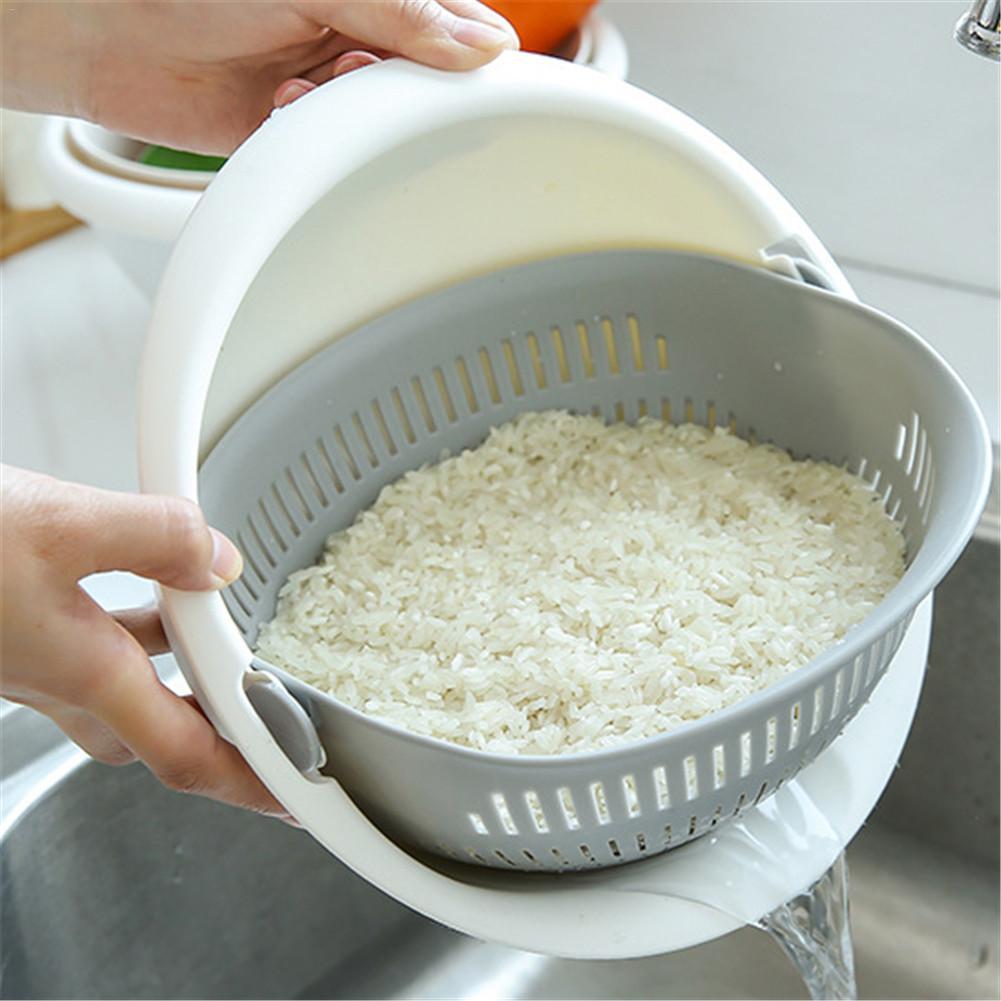 Easy Drain Food Washing Basket