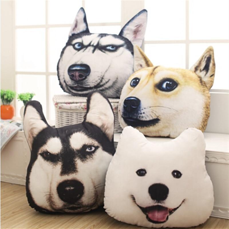 Decorative Husky Pillow