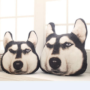 Decorative Husky Pillow