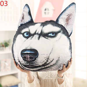 Decorative Husky Pillow