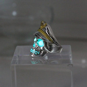 Glowing Skull Ring