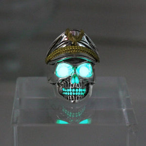 Glowing Skull Ring