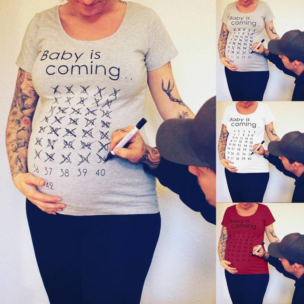 Baby Countdown Maternity Shirt