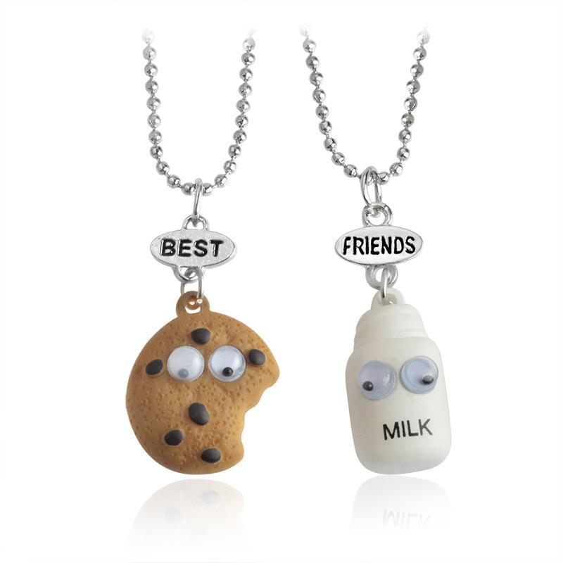 Cookies and Milk Necklace