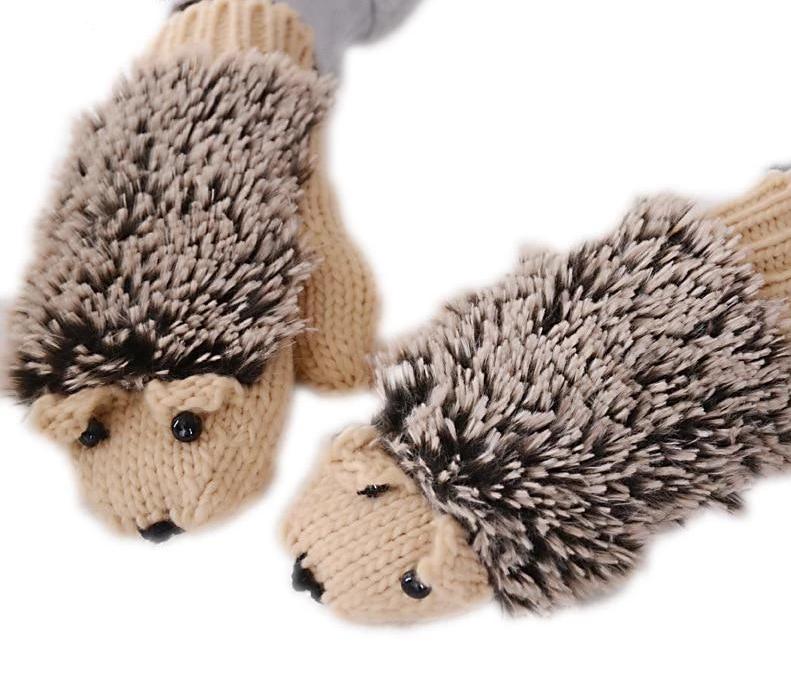 Hedgehog Mittens