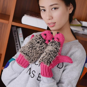 Hedgehog Mittens