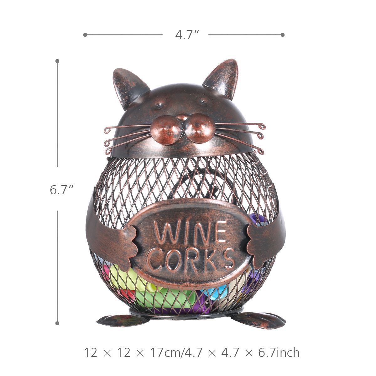 Wine Cork Cat