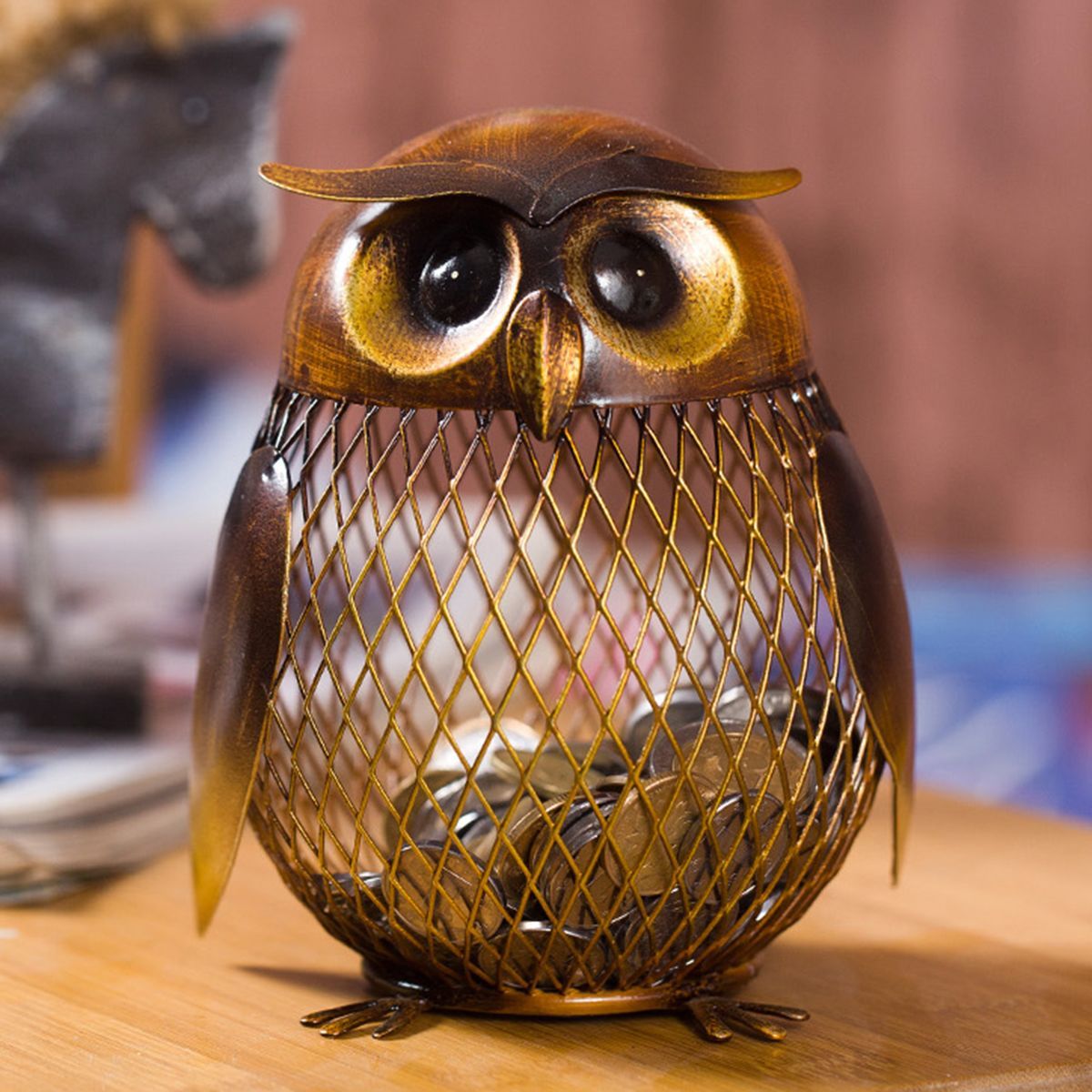 Money Owl Coin Collector