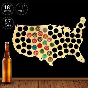 Beer Cap Map