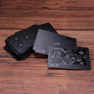 Matte Black Paying Cards Deck