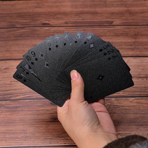 Matte Black Paying Cards Deck