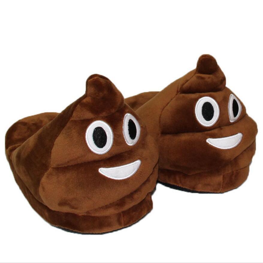 Poop Emoji Slippers