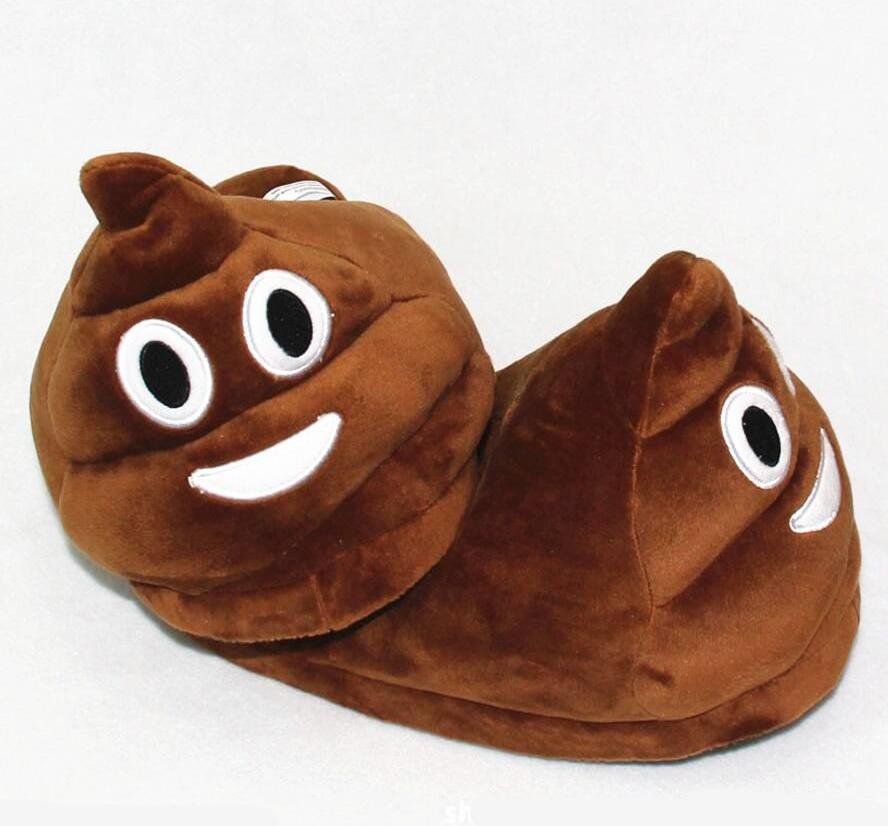 Poop Emoji Slippers