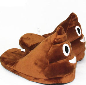 Poop Emoji Slippers