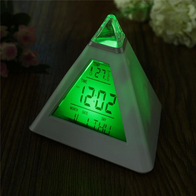 Pyramid Glow Clock