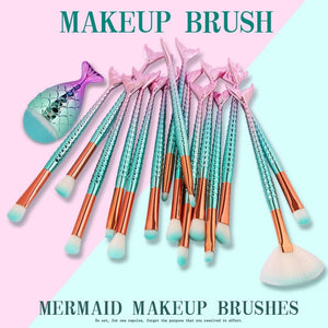 Mermaid Makeup Brushes