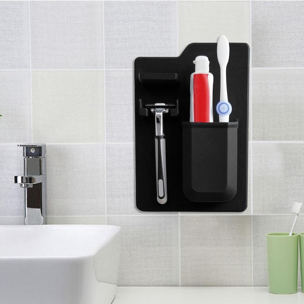 Sticky Silicone Bathroom Organizer