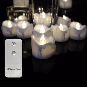 Remote-Controlled LED Candles