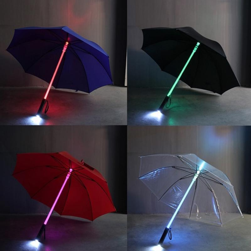 7 Color LED Light Up Umbrella