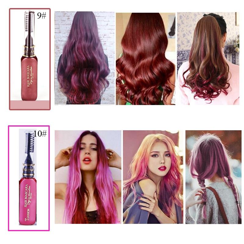 Temporary Dye Comb