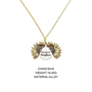 Sunflower Necklace