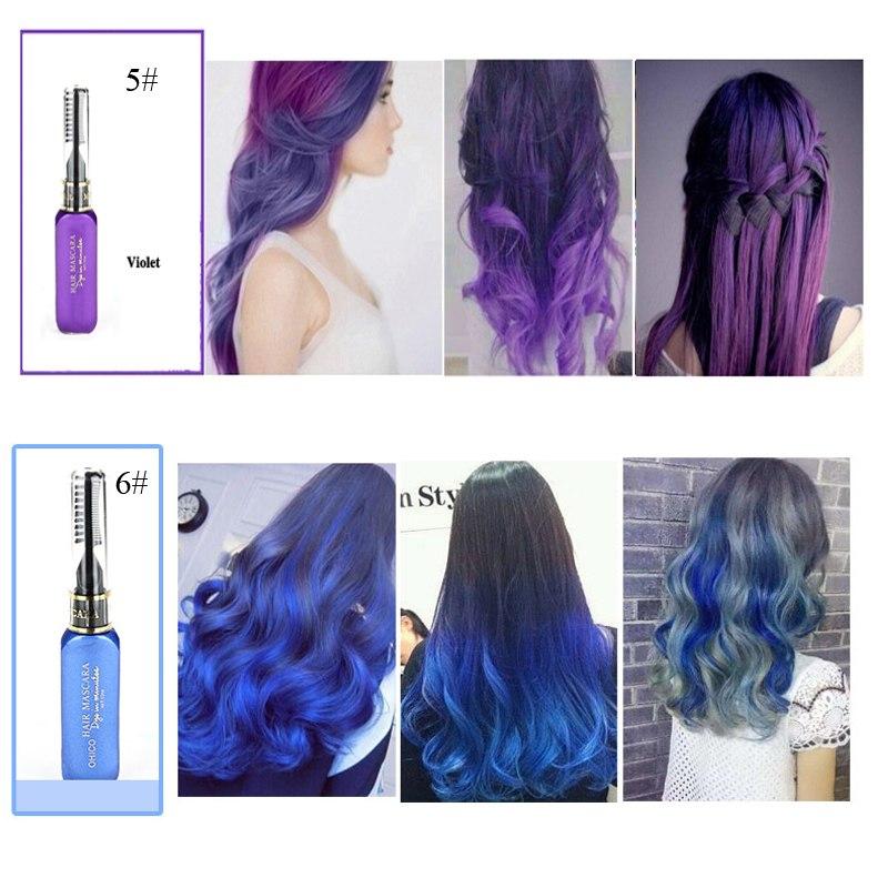 Temporary Dye Comb