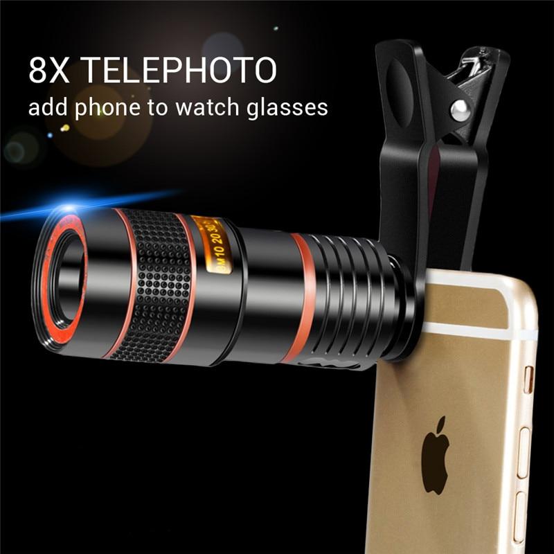 12X Zoom Cell Phone Telescope Lens