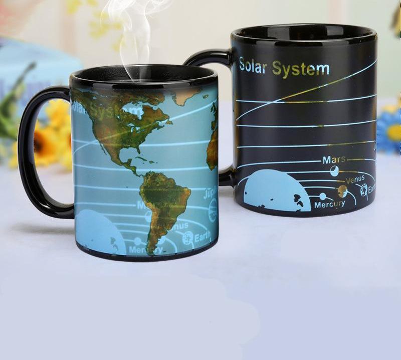 Heat-Changing Galaxy Mugs