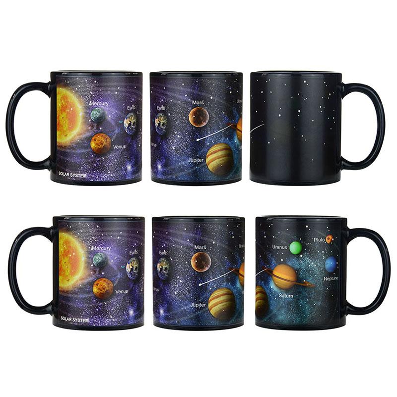 Heat-Changing Galaxy Mugs