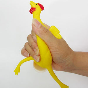 Crazy Chicken Squeeze Toy