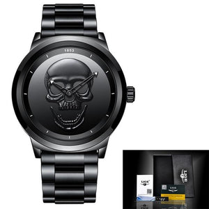 Men's 3D Skull Watch