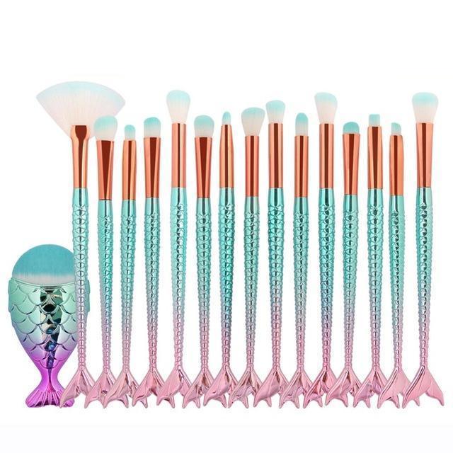 Mermaid Makeup Brushes