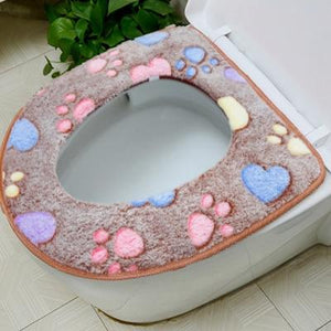 Plush Toilet Cover