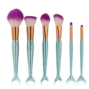 Mermaid Makeup Brushes