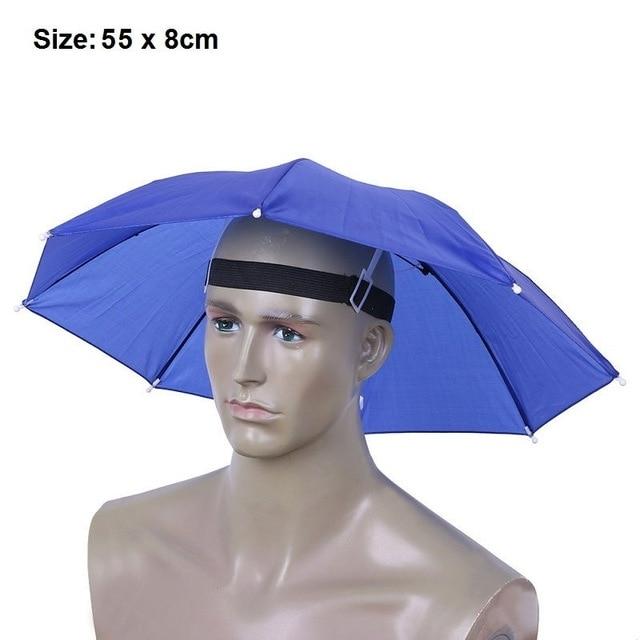 Hands-Free Umbrella Hat