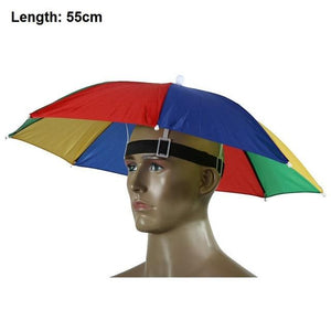 Hands-Free Umbrella Hat