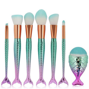 Mermaid Makeup Brushes