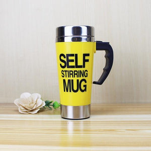 Tall Self-Stirring Mug