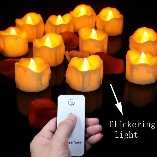 Remote-Controlled LED Candles