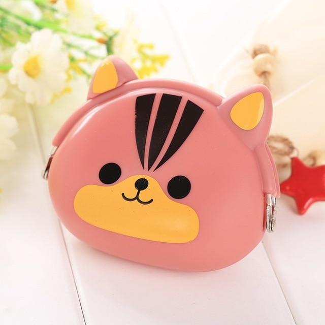 Animal Sili-Coin Purse