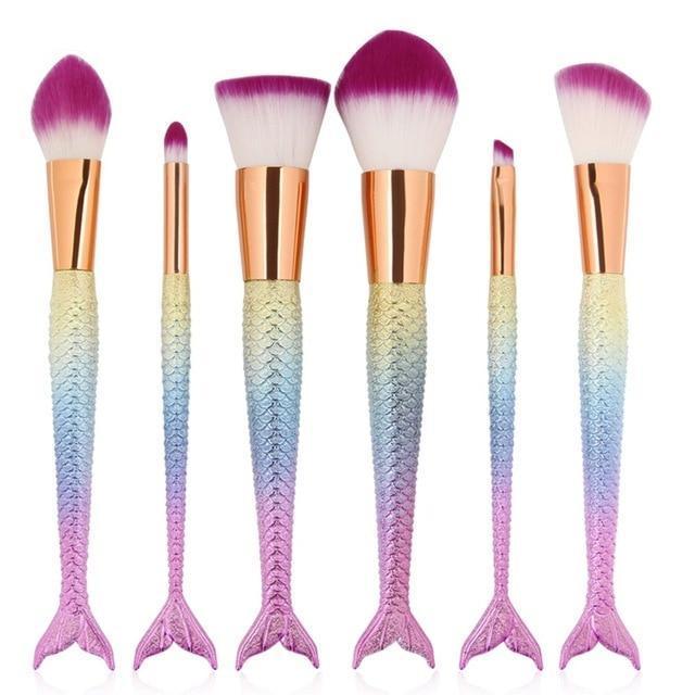 Mermaid Makeup Brushes